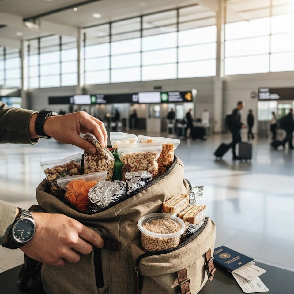 Expensive Airport Food: Pack Snacks Before Security Checks